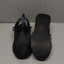 Non Slip Waterproof Shoes for Men Work Slip Resistant Oil Slip On Loafers Chef Kitchen Restaurant Food Service Zapatos de Trabajo para Hombres antideslizante para cocina Black, Size 36