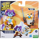 Star Wars: Young Jedi Adventures Pop-Up Lightsaber Duel, LYS Solay & Training Droid Action Figures, 4-Inch Scale Toys, Preschool Toys for 3 Year Old Boys & Girls