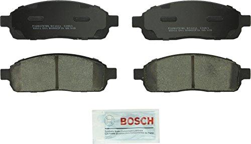 BOSCH BC1011 QuietCast Premium Ceramic Disc Brake Pad Set - Compatible with Select Ford F-150; Lincoln Mark LT; FRONT