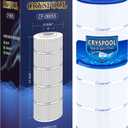 Cryspool 08055 Filter Compatible with Hayward C1200, CX1200RE, PA120, C-8412, Ultra-B2, FC-1293, Clearwater II 125, 817-0125N, 120 Sq. Ft Pool Filter Cartridge, 1 Pack