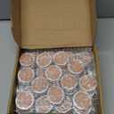 Lounsweer 50 Pcs Cielito Lindo Party Favors Mexican Jar Candles Baby Shower for Guests 1 oz Lavender Scented Soy Wax Candles Bulk Favors for Birthday Party Supplies (Orange)