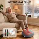 Medcursor Foot Massager with Heat - Mothers Day Gifts Shiatsu Deep Kneading, Delivers Relief for Tired Muscles and Plantar, Multi-Level Settings & Adjustable Intensity for Home, Gifts for Women Mom