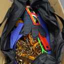 SCITOO 225-275mm Snow Chains for Car Pickup Trucks SUV,8 Pack Quick Easy Installation Tire Traction Chain,Portable Reusable Adjustable Universal Emergency Anti-Skid Thickening Tire Chains - Set of 8