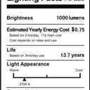 MRDENGE26 LED Dimmable Light Bulbs 100 Watt Equivalent,Large G40(G125) LED Bulb, 120V Soft White Globe Light Bulb for Decorative (2700K) Pack of 1
