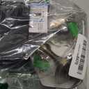 Door Stoppers Magnetic Door Catch - 2 Pack Stainless Steel Heavy Duty Door Stops for Bottom of Door, Wall & Floor Mounting No-Drill Strong Adhesive & Screws, Door Holder to Keep Door Open,Bronze