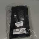 Medical Scrub Pants for Women, Jogger Pants with 6 Pockets, Soft Womens Scrubs Pant Drawstring Mid-Rise Cargo Pants (Large, Black)