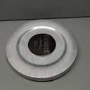 Silver Disposable Paper Charger Plates - 13" (Pack of 20) - Perfect for Weddings, Birthdays, Anniversaries & More