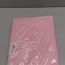 Premium 9 Pocket Card Binder for 360 Cards, Fabmaker PU Cover Trading Card Binder, Sturdy Card Collection Album, Sleek Card Holder Folders for Game Cards & Sports Cards, Pink