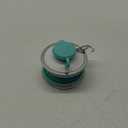 Collapsible Water Bottle, Camping Cup With Carabiner, Reuseable Silicone Foldable Leak Proof Portable Sports Travel Water Bottles For Outdoor, Travel Gym Hiking, BPA Free, Cycling Cups with Carabiner (Green)