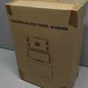 Towel Warmer, 35L Folding Hot Towel Warmer for Bathroom, Heating & Drying Modes, Timer Function, LED Display, Built-in Hooks, Fits Up to Two 70"X80" Oversized Towels, Large Blankets, Bathrobes (Light Grey)