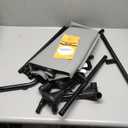 Veehoo Cooling Elevated Dog Bed, Portable Raised Pet Cot with Washable Mesh, Grey, Large