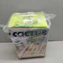 Cactus 4-in-1 Musical Jumping Toys Set with Ring Toss, Stomping Rocket Launcher and Baseball Game, Fun Indoor and Outdoor Toys for Active Play Sports Toy for Kids Ages 3 4 5 6 7 8+ Boys & Girls.