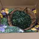 2 Set Artificial Outdoor Pansy Flowers with Hanging Baskets, 2 Hanging Baskets with 24 Pcs Silk Flowers for Spring Easter Decorations Porch Patio Home Decor (2, Purple, Yellow, White, Light Purple)