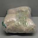 JOLLYVOGUE Calming Small Dog & Cat Bed for Indoor Cats - 20 inches Washable Donut Bed for Kittens & Puppies, Anti-Anxiety Round Fluffy Plush Pet Beds (Fits up to 15 lbs, Off White)