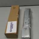 Chibery 12 15 18 21 Inch Undermount Soft Close Drawer Slides, Full Extension 3D Locking Device, Rear Mount Brackets, Concealed Bottom Mount Rails for face Frame Cabinet, 100 LB12 inch, 1 Pair