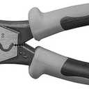 Klein Tools J215-8CR Multitool Pliers, Made in USA, Hybrid Multi Purpose Tool / Crimper, Wire Stripper, Bolt Shearing, Wire Grabbing, Twisting, Looping