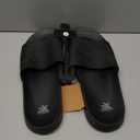 Zeroxposur Men's Flip-Flops, Outdoor Footwear, Black, Size 9