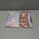 IZYJOY Women Football Shirt Vintage Game Day T-Shirt Sunday Funday Tee Tie Dye Football Season Short Sleeve Tops (XX-Large, Purple-098)