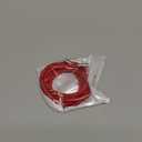 MECCANIXITY 6mm x 120cm Rhinestone Tube Rope Bling Crystal Rhinestone String Rope for DIY Sweaters Sweatpants Decoration Red Mesh Red Diamond