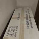 Over Toilet Storage Cabinet for Bathroom, Over Toilet Shelf Organizer, Freestanding Space Saver with Adjustable Shelves, Wide Open Shelf, Acrylic Sliding Door, Metal Frame, Black