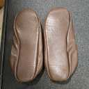 Mens Indoor Leather Slippers Traditional Babouche House Shoes Barefoot Moccasin, Size: 10
