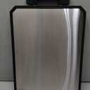 2 in 1 Stainless Steel Cutting Board with Handle Chopping Large Big Small Metal Carving Kitchen Meat Butcher Block not Titanium Wood Bamboo Glass Marble Stone Rubber Plastic Silicone Acrylic Teak Sink (Dark Grey)