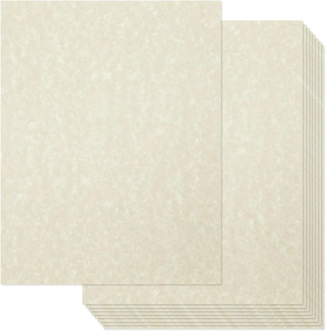 Best Paper Greetings Parchment Paper - 8.5 x 11 In, Ivory, 90 GSM, 96 Sheets - Resume & Certificate Paper - Printer Stock for Awards & Diplomas