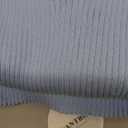 Maternity Dress Sleeveless Rib Knit V Neck Casual Summer Baby Shower Dresses Pregnancy Clothes with Belt (Medium, Light Blue)