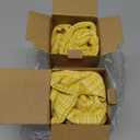 Kevin Textile Pack of 2 Decorative Outdoor Waterproof Throw Pillow Covers Lumbar Pillowcases Modern Cushion Cases for Patio Couch Bench 12 x 20 Inch Yellow