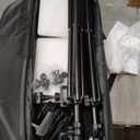 2 Pack Led Video Light Kit, 4000mAh Rechargeable Lithium Battery, Light Panel 2500k-8500k 2200Lux 79 inches Light Stand for Studio Photography Light Video Recording Game Live Streaming