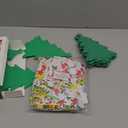 Elcoho 24 Kits DIY Foam Christmas Tree Foam Crafts Xmas Party Favors Christmas Stickers for Making Craft Xmas Tree Fun Home Activities