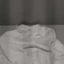 siliteelon Button Down Shirts for Women: Wrinkle Free Long Sleeve Regular Fit Collared Dress Shirt Solid Formal Office (X-Large, White)