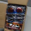 36 Pack Kids Sunglasses Bulk with UV400 Protection, 12 Colors Neon Sunglasses for Birthday Party Favors, Beach, Graduation Gift, Summer Pool Party Supplies, Goody Bag Filler, Boys Girls Classroom Gift