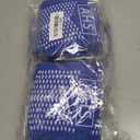 AMERICAN HOSPITAL SUPPLY AHS Slipper Socks | Blue X-Large Polyester-Spandex Knit Grip Socks with Elastic Cuff | Pack of 6 Non Skid Socks