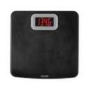 Taylor Digital Scales, 400 LB Capacity, Carbon Fiber Anti-slip Mat, 11.8 x 11.8 Inches, Black