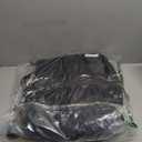 Puffer Lunch Tote Bag for Women, 15.6 Inch Laptop Work Bag with Insulated Lunch Compartment & Large Cup Holder, Lightweight Quilted Puffy Lunch Box Purse for Teacher Nurse Travel Office Daily School (Black)