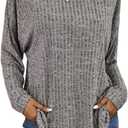 Baggy T Shirts for Women Stylish Round Neck Casual T Shirts for Women Cozy Womens Dress Tops Cute Going Out Tops (4X-Large)