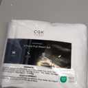 CGK Unlimited Full Size Sheets - Cooling and Breathable Sheets - 60% Polyester, 40% Rayon Derived from Bamboo - Super Soft & Comfy for Hot Sleepers to Stay Cool, Fits Full Sized Bed (Full, White)