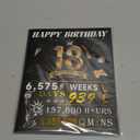 18th Birthday Card for Girl Boy Son Daughter, Big Pop Up 18th Birthday Cards for Grandson Granddaughter, Back In 2008 Funny 18 Year Old Birthday Decorations