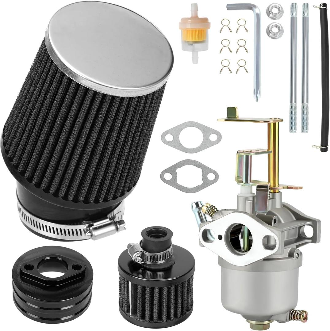 YOXUFA High Efficiency Carburetor for Coleman CT100U CC100X SK100 Predator 79cc 97cc 100cc Engine Mini Bike Go Kart Powermate edger 152F 154F 156F GEN1100 Generator Pump Water Parts