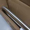 Toilet Grab Bar, Flip Up Foldable Bathroom Safety Handrail, Wall Mounted 304 Stainless Steel Support Rail for Elderly Seniors Handicap Toilet Assistance（30inch）