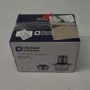 Kitchen in the box Mini Food Processor, Electric Meat Grinder & Food Chopper with 400W Powerful Veggie Chopper-One 3 Cup Bowl & S Blades for Meat/Fish/Vegetable/Baby Food