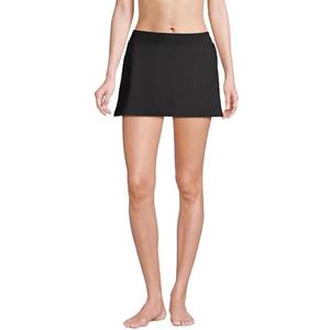 Lands' End Women's Tummy Control Skirt Swim Bottoms 4