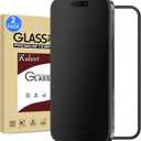 2 Pack Matte Glass Screen Protector for iPhone 16 Pro Max 6.9-inch 2024 with Easy Installation Frame, Anti-Glare Anti-Fingerprint, No Dazzling, 9H Tempered Glass Film, Dynamic Island Compatible