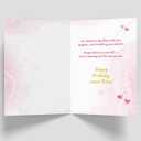 4 x Niece Birthday Card, 5x7 inches