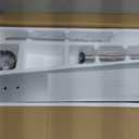 BOOSANT 72 Inch Large Ceiling Fans, Outdoor/ Indoor Modern Ceiling Fan for Patio Bedroom, 6 Speed Reversible Quiet DC Motor, Dual Finish 8 Blades, Brushed Nickle