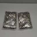 Metal Grommets Kit, 1000 Pieces, 3/8 Inch (10mm) Eyelets and Washers for Banner, Posters, Fabric, Clothes, Leather Belt Punching (Silvery)