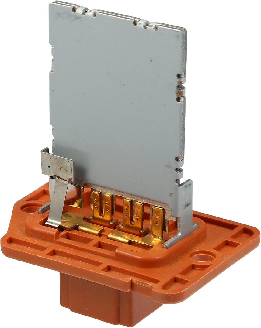 ACROPIX HVAC Blower Motor Resistor Replacement Fit for Kia Soul - Pack of 1 Orange Silver Tone