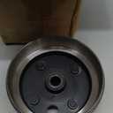 EZGO Brake Drum Kit for TXT 1996-Up Electric Vehicles，Golf Cart Brake Hub Drum Repair Kit Includes EZGO TXT Brake Drum/Hubs&Brake Shoes&Brake Spring Kit, OEM Replace#19186G1, 70794G01, 70795G01