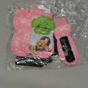 EXPAWLORER Anti Slip Dog Socks to Prevent Licking Paws, Doggie Shoes for Hot Pavement, Pet Booties for Small Medium Large Senior Dogs, Traction Control Dog Boots & Paw Protectors for Hardwood Floors (Small (4 Count), Pink)